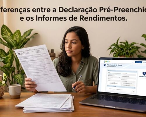 Diferenças entre a Declaração Pré-Preenchida e os Informes de Rendimentos: o que está acontecendo em 2026?