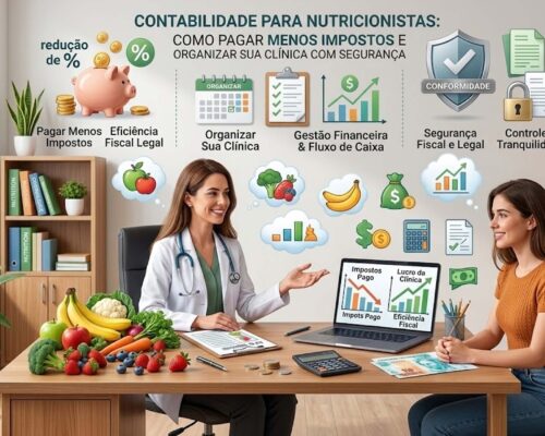 Contabilidade para Nutricionistas: Como Pagar Menos Impostos e Organizar sua Clínica com Segurança