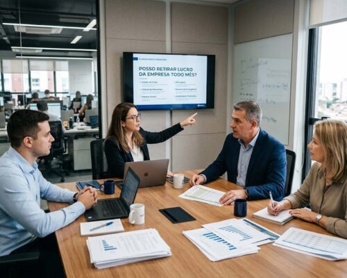 Posso Retirar Lucro da Empresa Todo Mês?